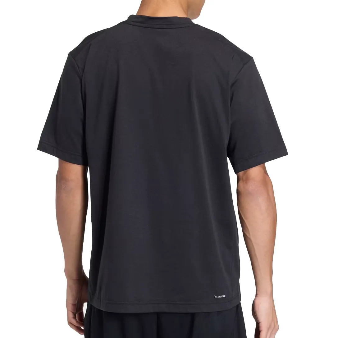Tabela de tamanhos da camiseta masculina Adidas preta